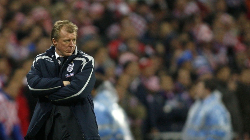 England manager Steve McClaren.