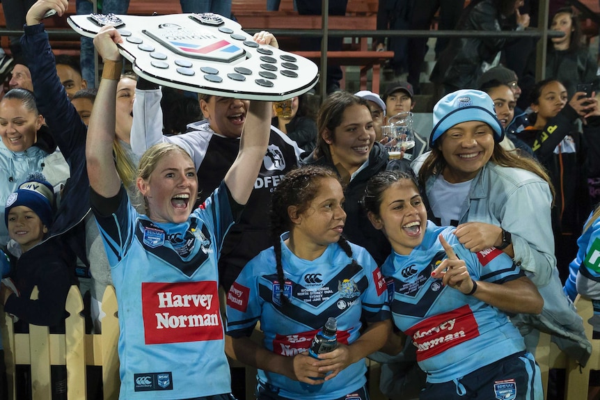 Maddie Studdon State of Origin shield