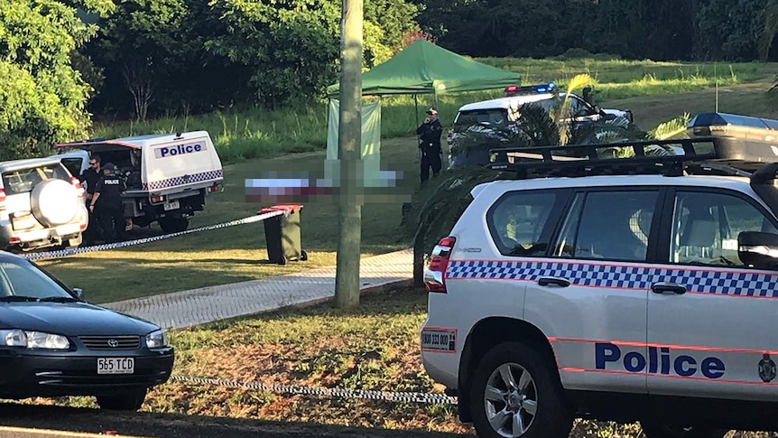 The bodies of three skydivers on a property in Mission Beach, far north Queensland.