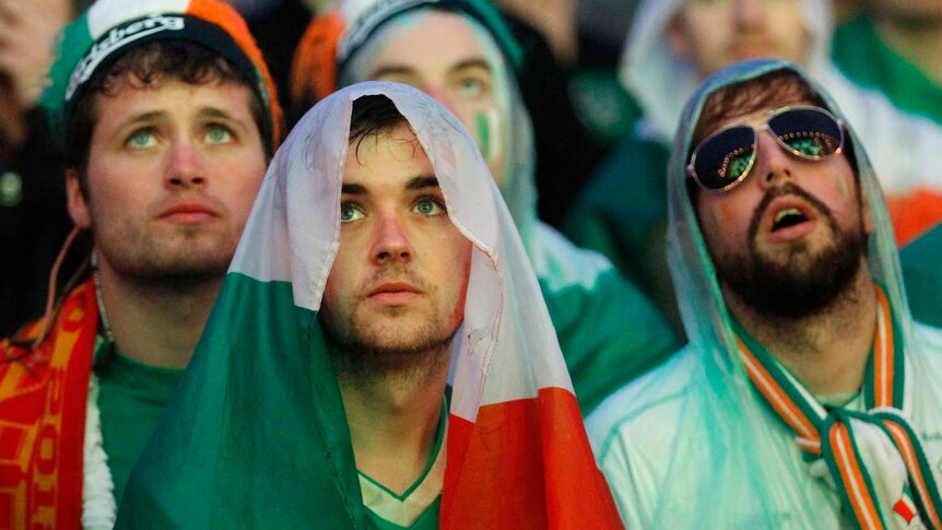 Irish fans at Euro 2012