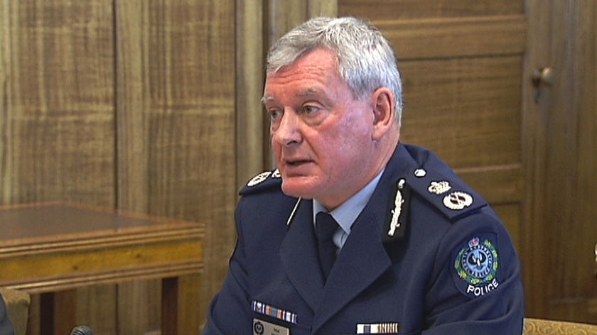 Police Commissioner Mal Hyde