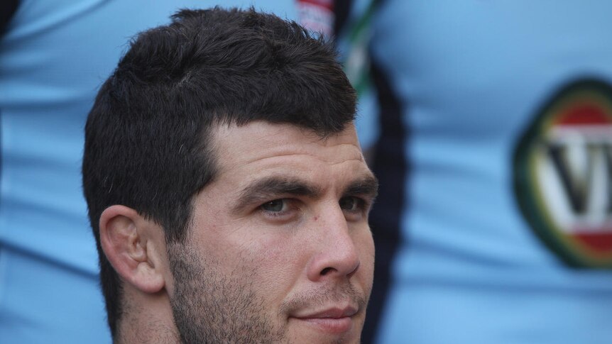 Singular focus ... Michael Ennis and the Blues are concentrating on their own game, not Queensland's.