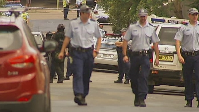 Police at Sydney siege