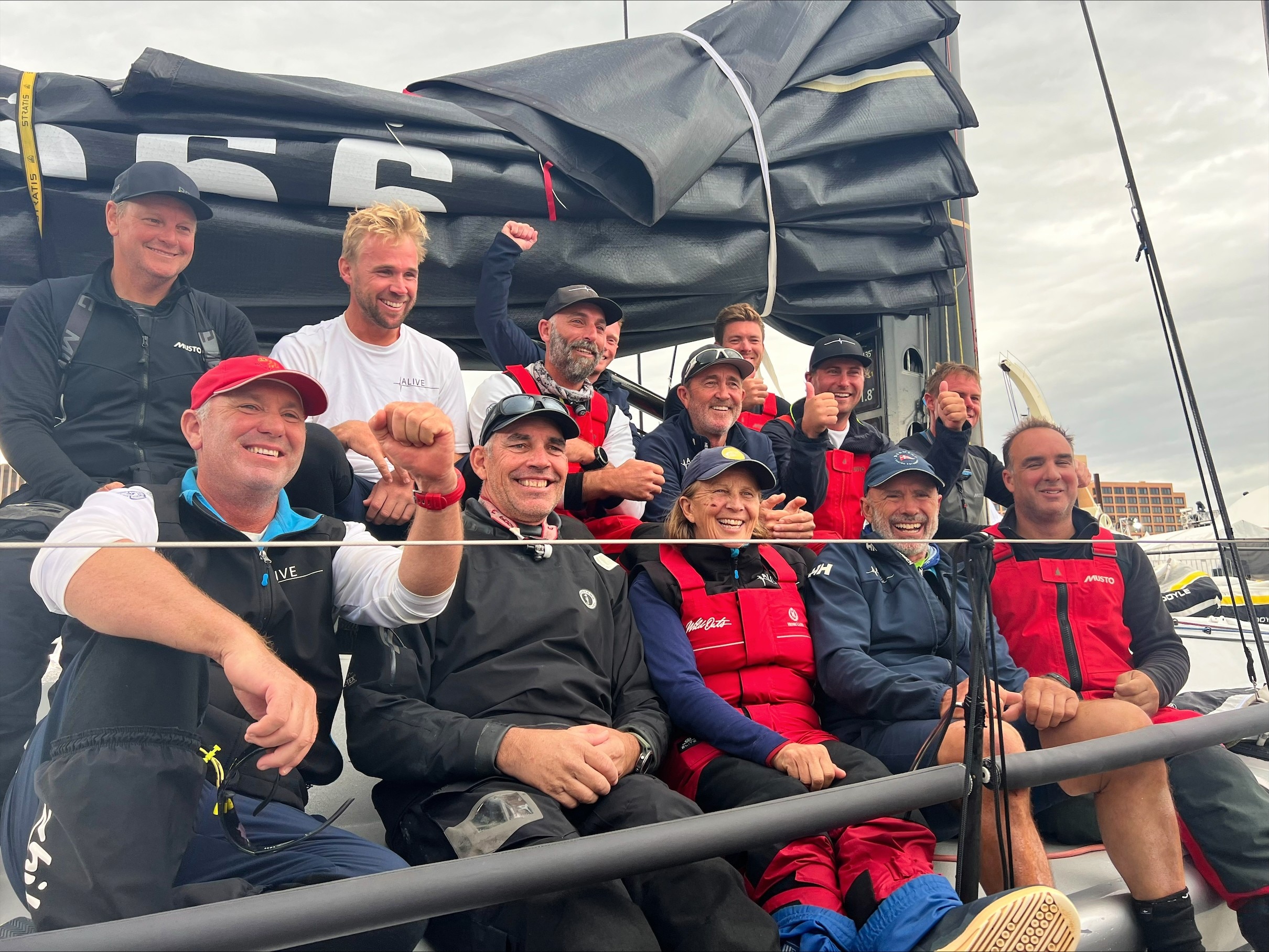 Sydney to Hobart yacht race 2023 overall winner Alive takes the cup for