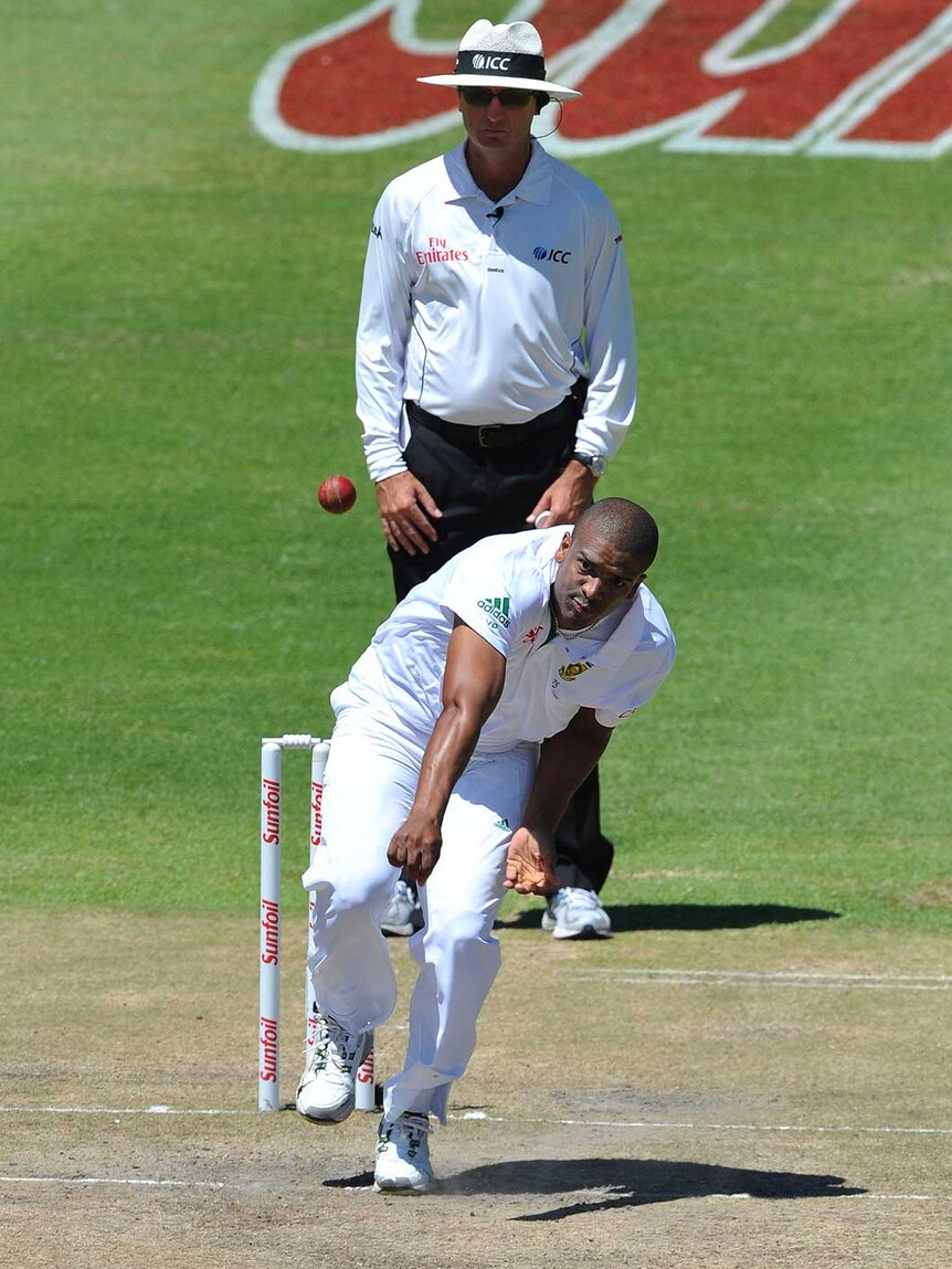 Stunning record ... Vernon Philander averages a phenomenal 16.81 in his 15 Tests.