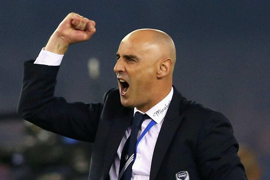Melbourne Victory coach Kevin Muscat