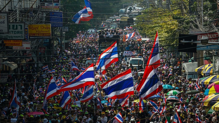Thailand protest rally