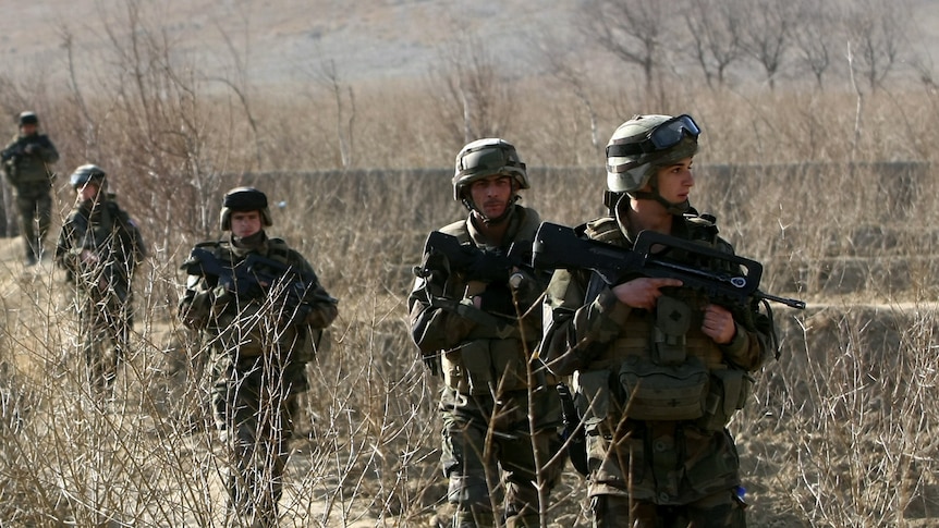 French military in Afghanistan [File]