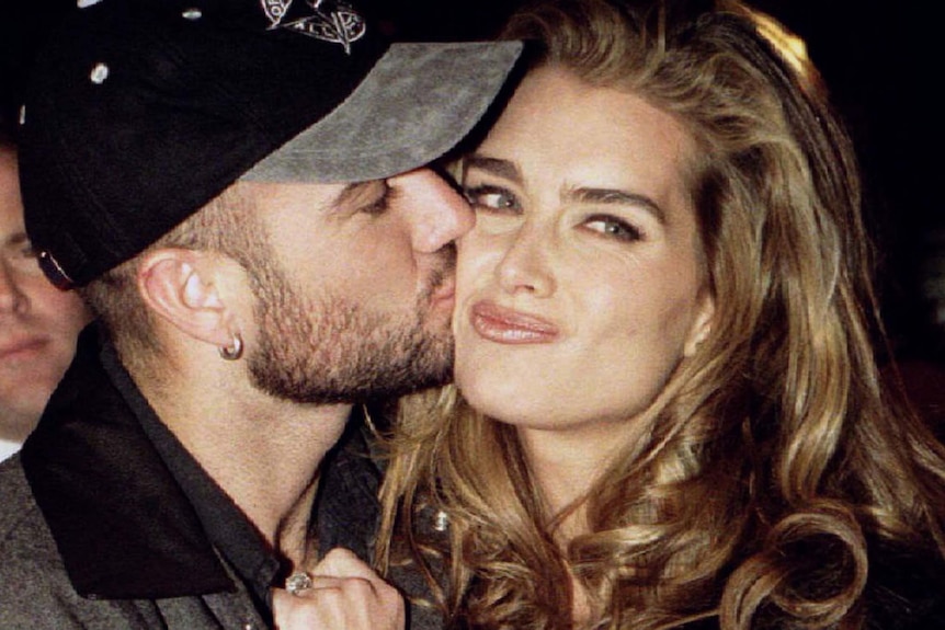 Andre Agassi and Brooke Shields in 1996.