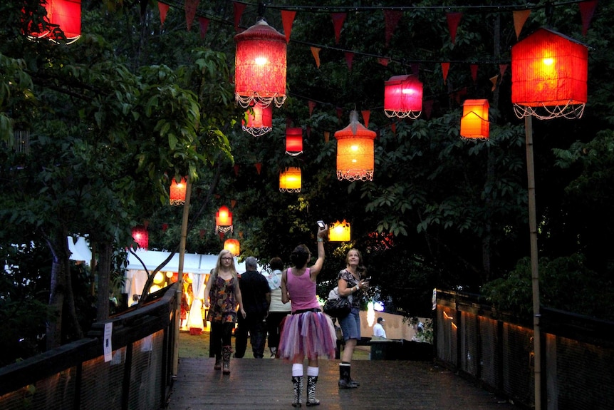 Lanterns at Woodford