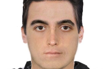 A face fit image of a Caucasian man, aged 18-19 years of age.