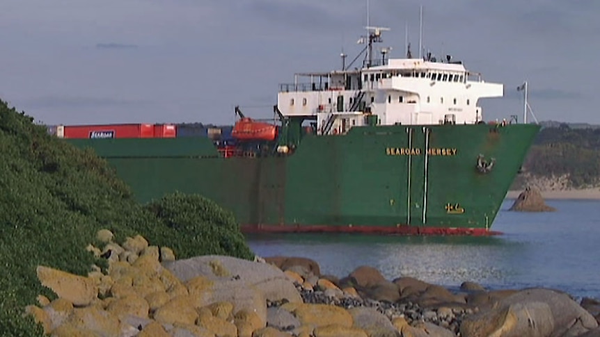 SeaRoad Mersey sailing to King Island