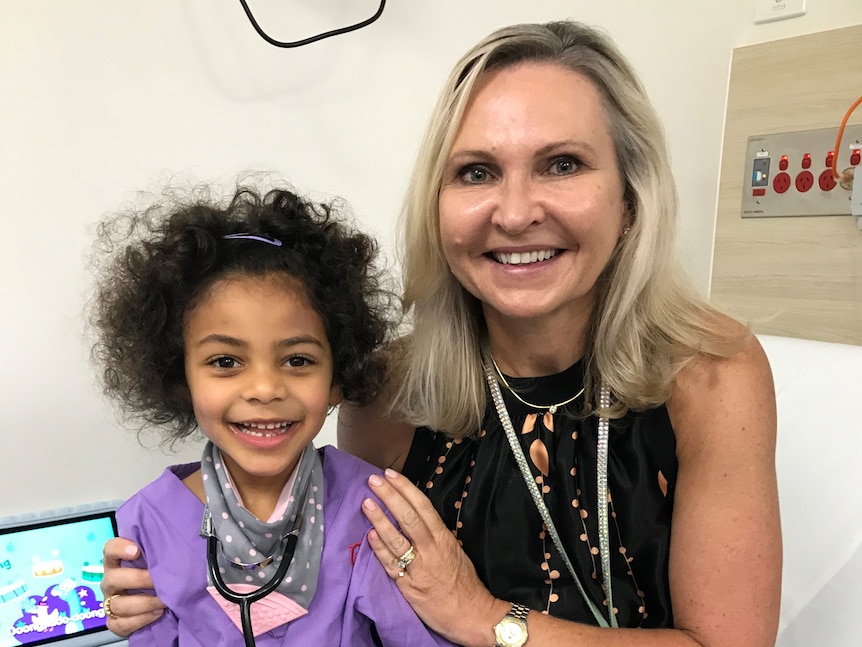 Dr Carolyn Ellaway at the Sydney Children's Hospital is part of Abigail's care team