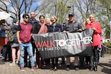 Walk Together march in Hobart