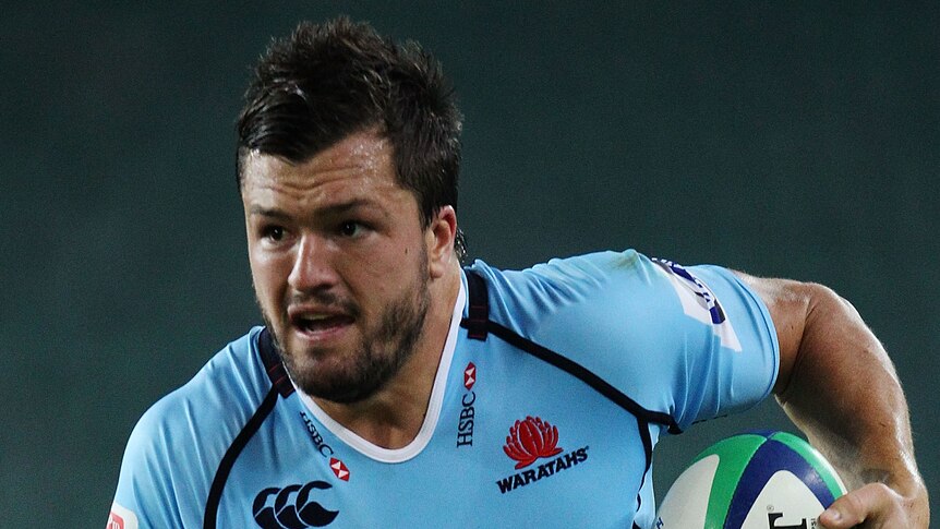 Key recruit ... Adam Ashley-Cooper playing in the trial match against Tonga
