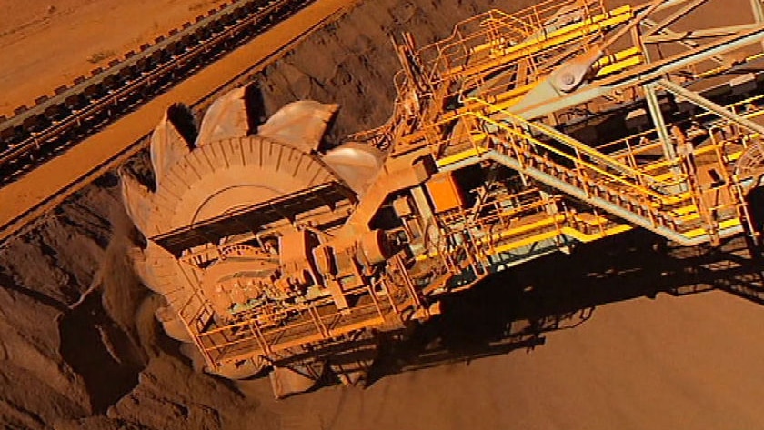 Iron ore mining equipment