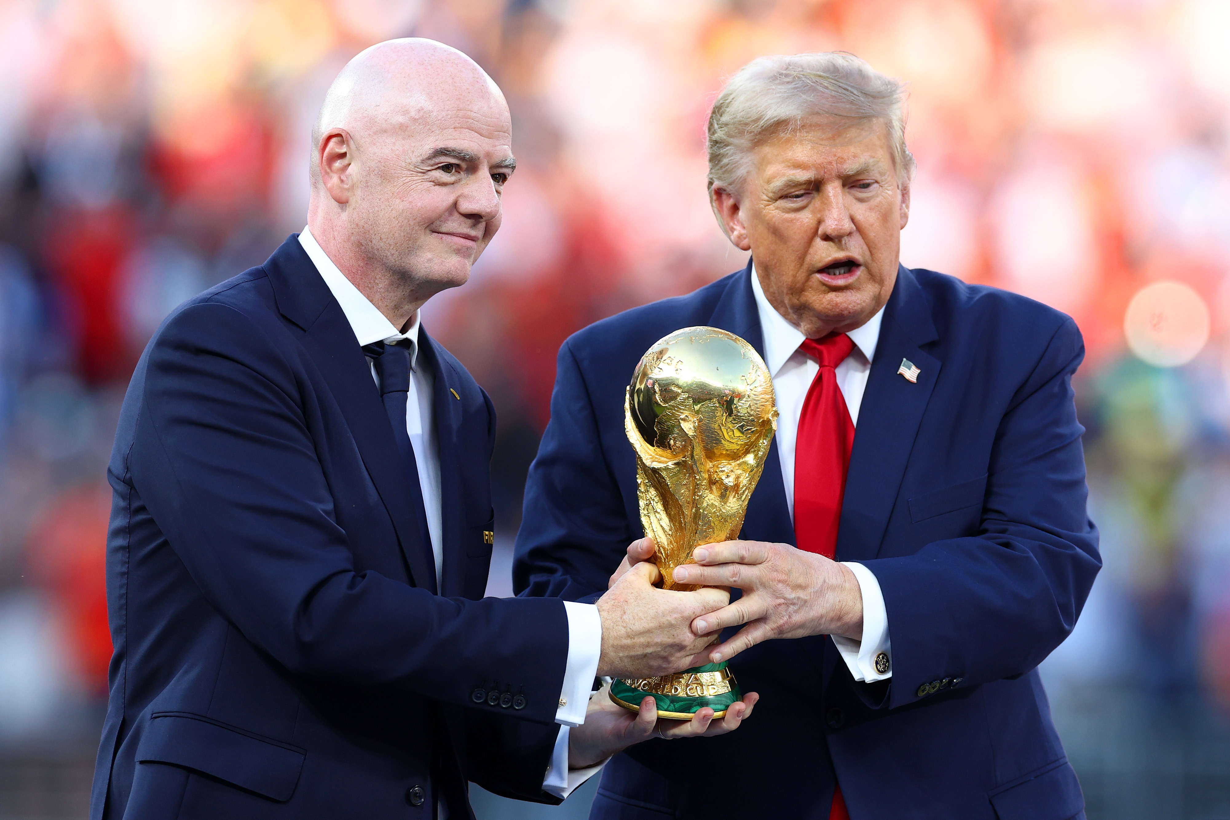 Trump says FIFA would be making 'terrible mistake' to remove Infantino