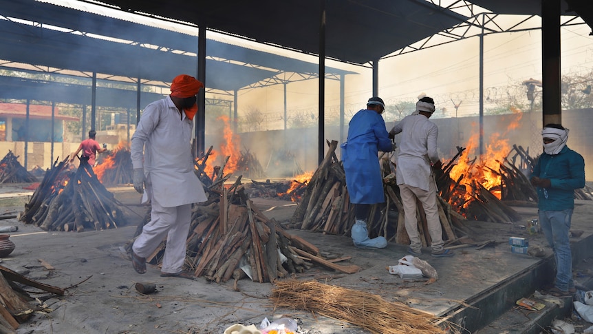 Cremations in India covid-19