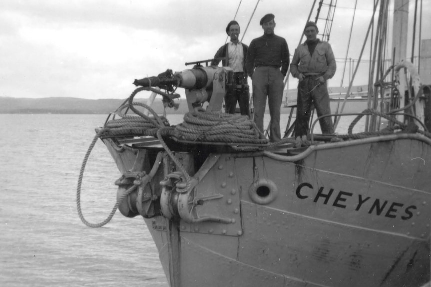 Cheynes Beach Whaling Company - crew members early 1950s