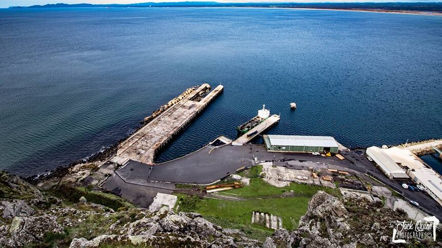 Stanley Wharf in Tasmania