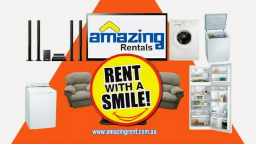 An Amazing Rentals ad