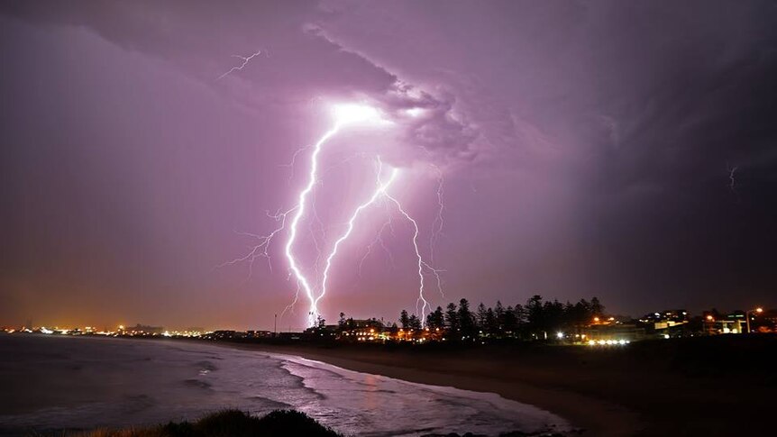 lightning strike