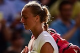 Petra Kvitova leaves Wimbledon after losing to Jelena Jankovic