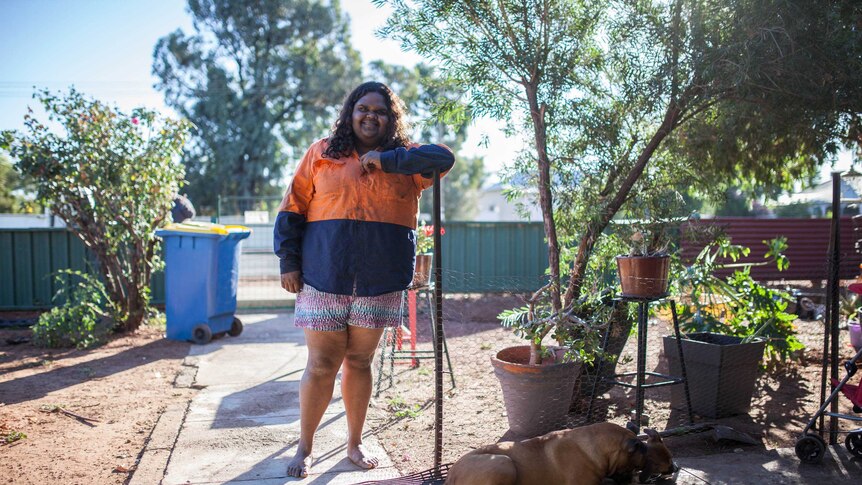 Indigenous Kalgoorlie woman Barbara Clinch is a cashless welfare card recipient.