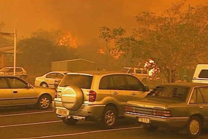 Authorities say the fires are within containment lines, but are not under control. [File photo].