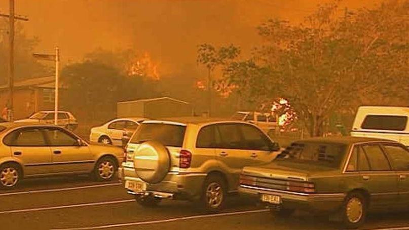 Authorities say the fires are within containment lines, but are not under control. [File photo].