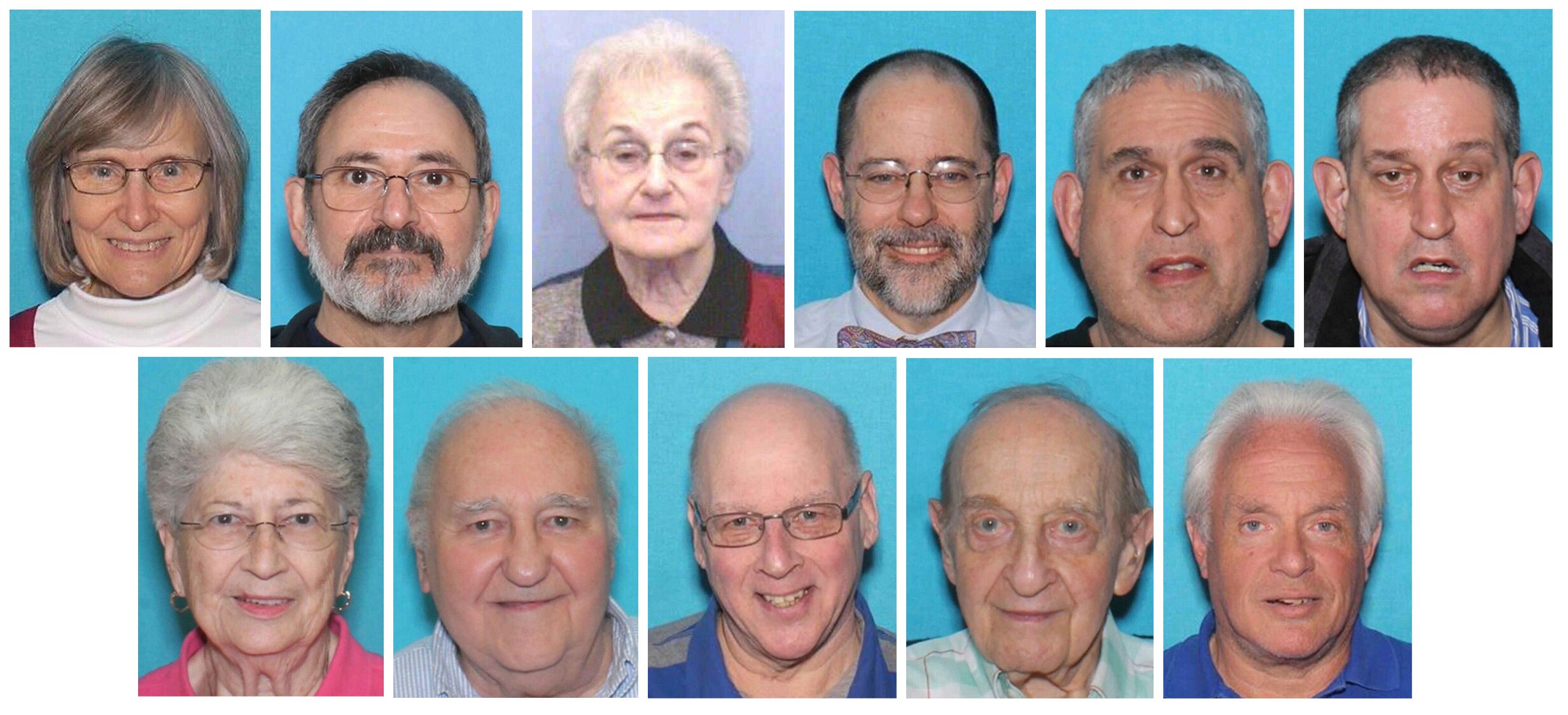 Combo image of older people in headshots 