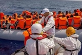 Migrants rescued off Libya