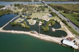 Image of the Bli Bli Barra Fishing Park.