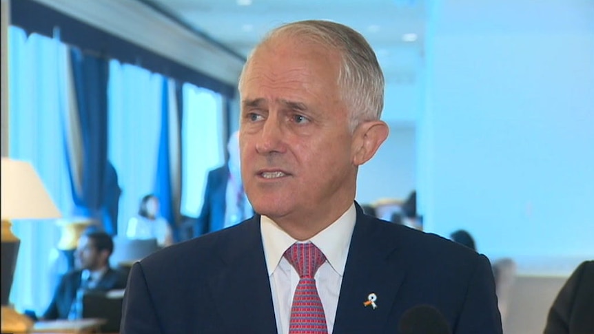 Former prime minister Malcolm Turnbull denies ever instructing the ABC's chairman to sack a journalist.