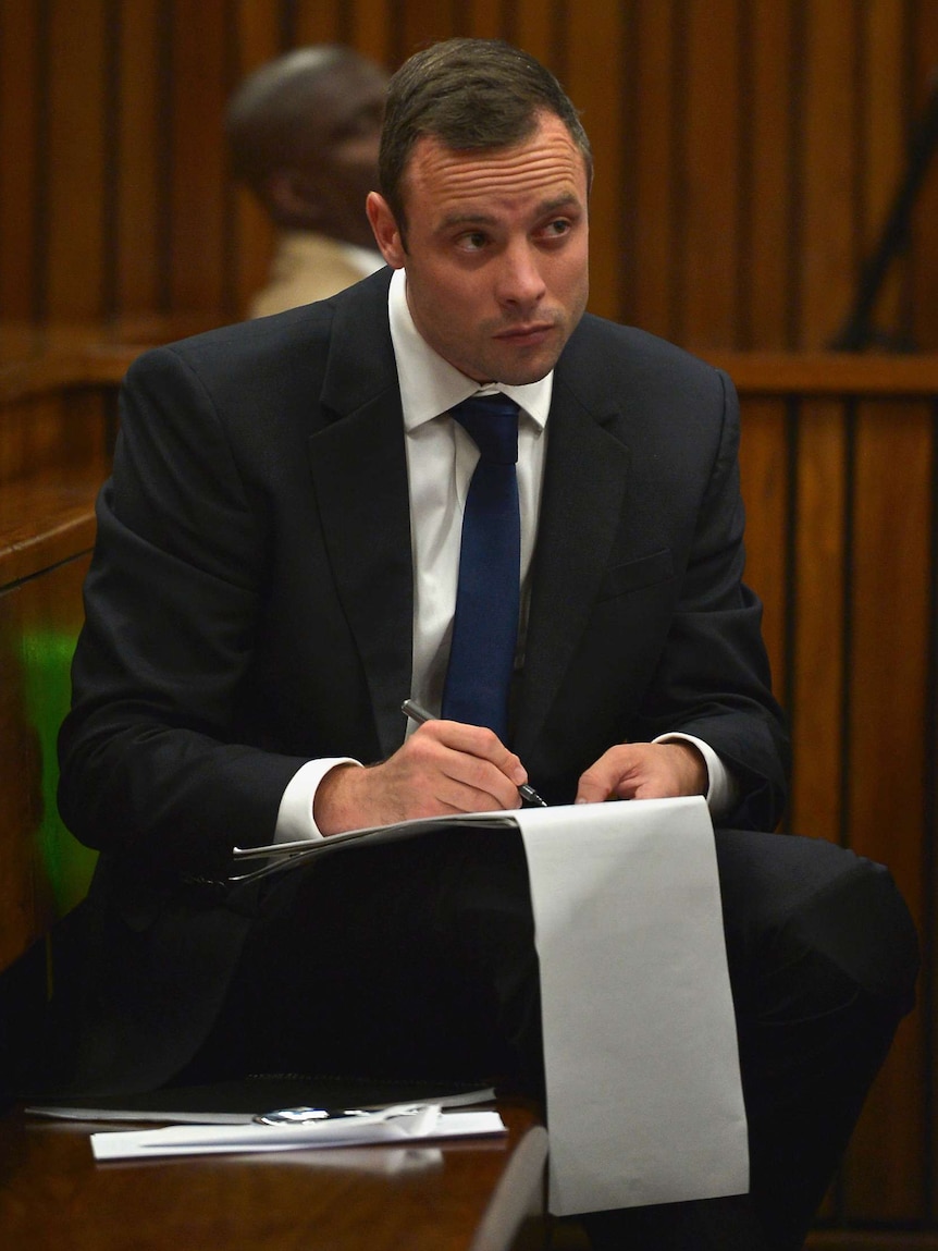 Oscar Pistorius in court