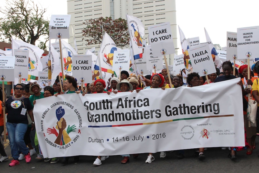 Grandmothers' Protest Durban 2016