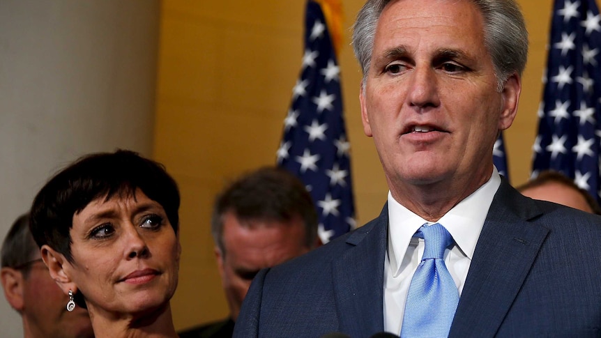 Kevin McCarthy and his wife Judy