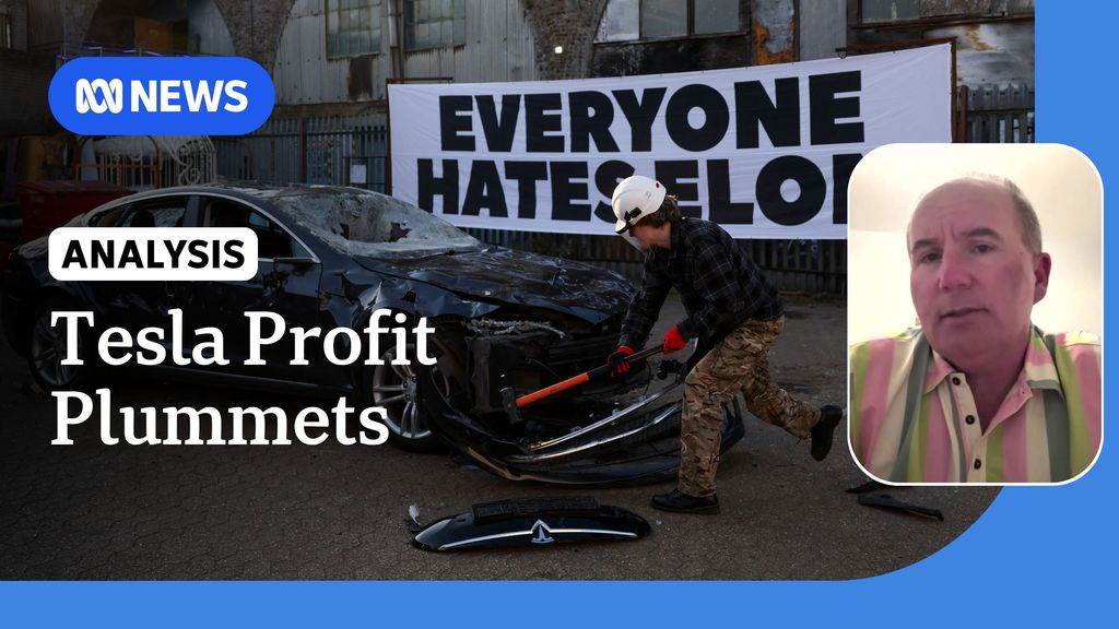Tesla profit slumps 71 per cent amid boycotts and vandalism of vehicles ...