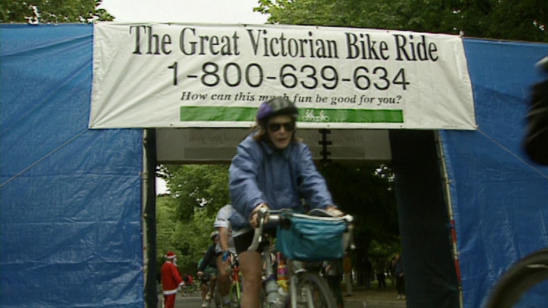 Great Vic Bike Ride in 1995