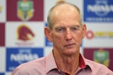 Brisbane Broncos coach Wayne Bennett speaks to media after Brisbane's loss to South Sydney.