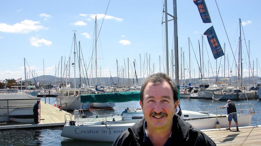 Commodore Noel May from the Ocean Racing Club of Victoria will be warning skippers of hazards