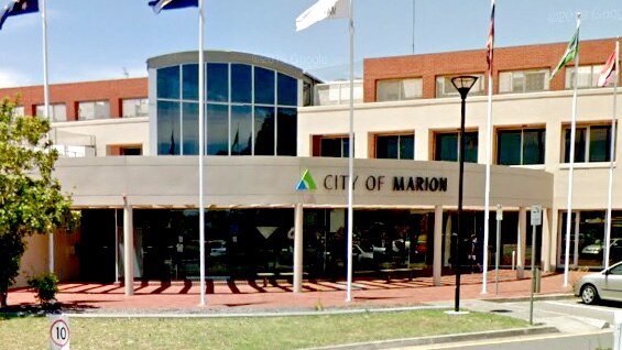 Front entrance to the City of Marion council offices.