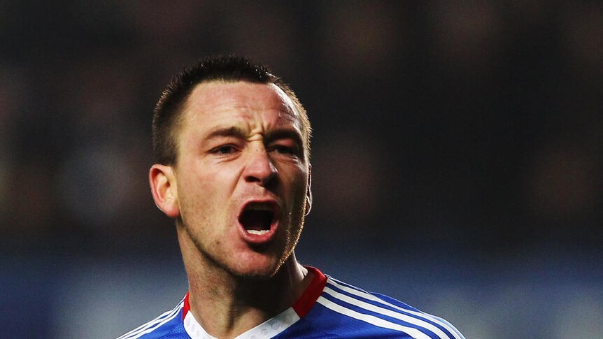 John Terry fires up in Chelsea's 1-0 defeat of Bolton.