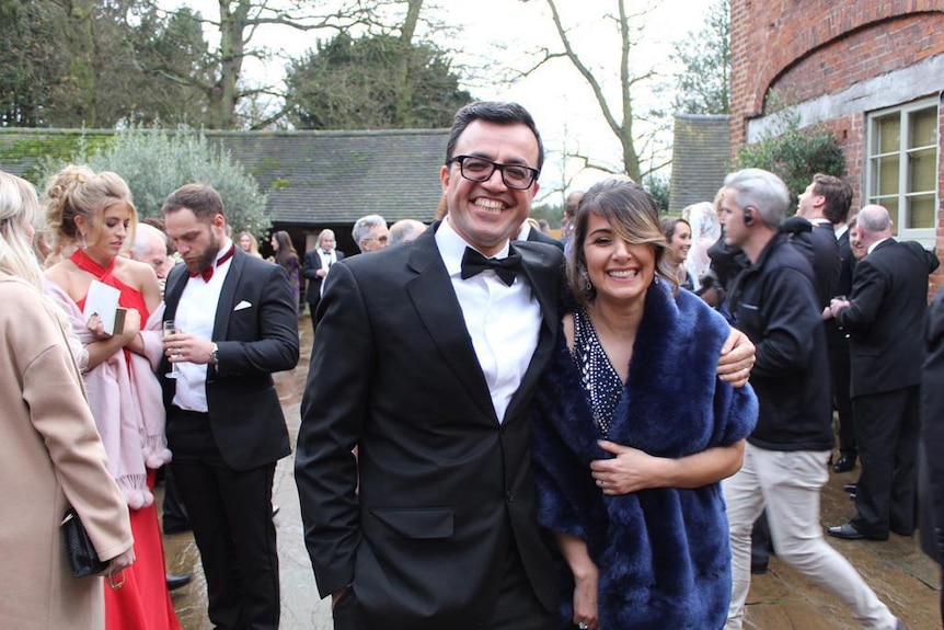 couple at a ball