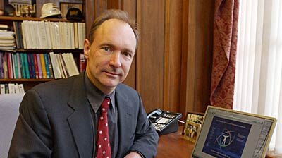 Sir WWW: The inventor of the World Wide Web, Tim Berners-Lee.