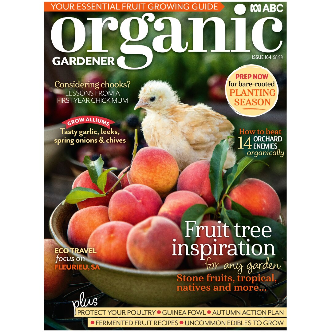 Organic Gardener magazine cover