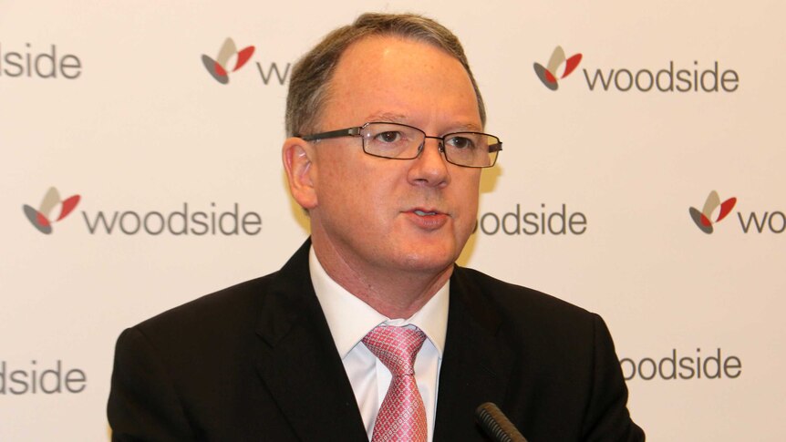 Headshot of Woodside managing director Peter Coleman.