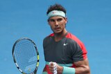 Nadal beats Nishikori in the fourth round