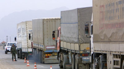 Several wheat market reports state that transport fees paid to Alia Trucking in Jordan went to the Iraq Ministry of Transport. [file photo]