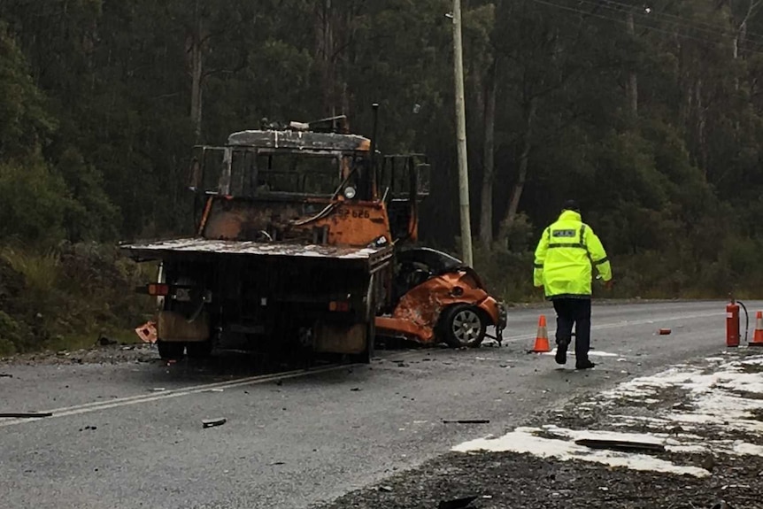 Fatal crash near Exeter